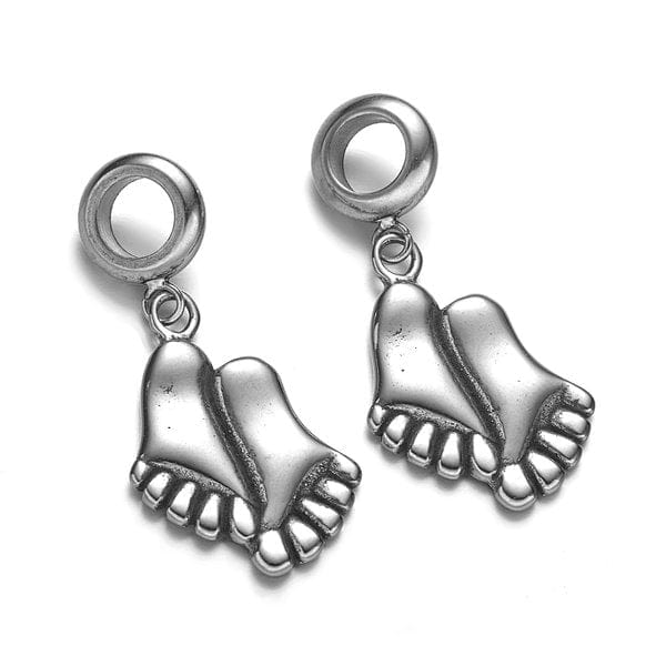 Bélière charm pied - Accessoires pour bijoux