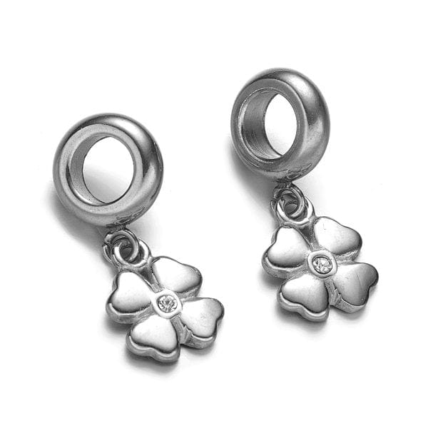 Bélière charm trèfle - Accessoires pour bijoux