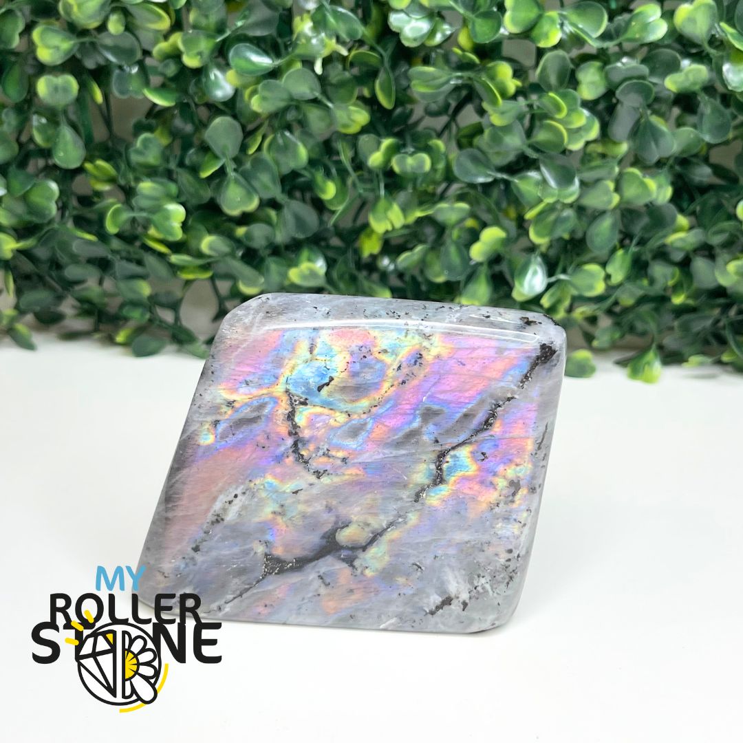 Bloc Pierre Labradorite #12 - Pierres et fossiles