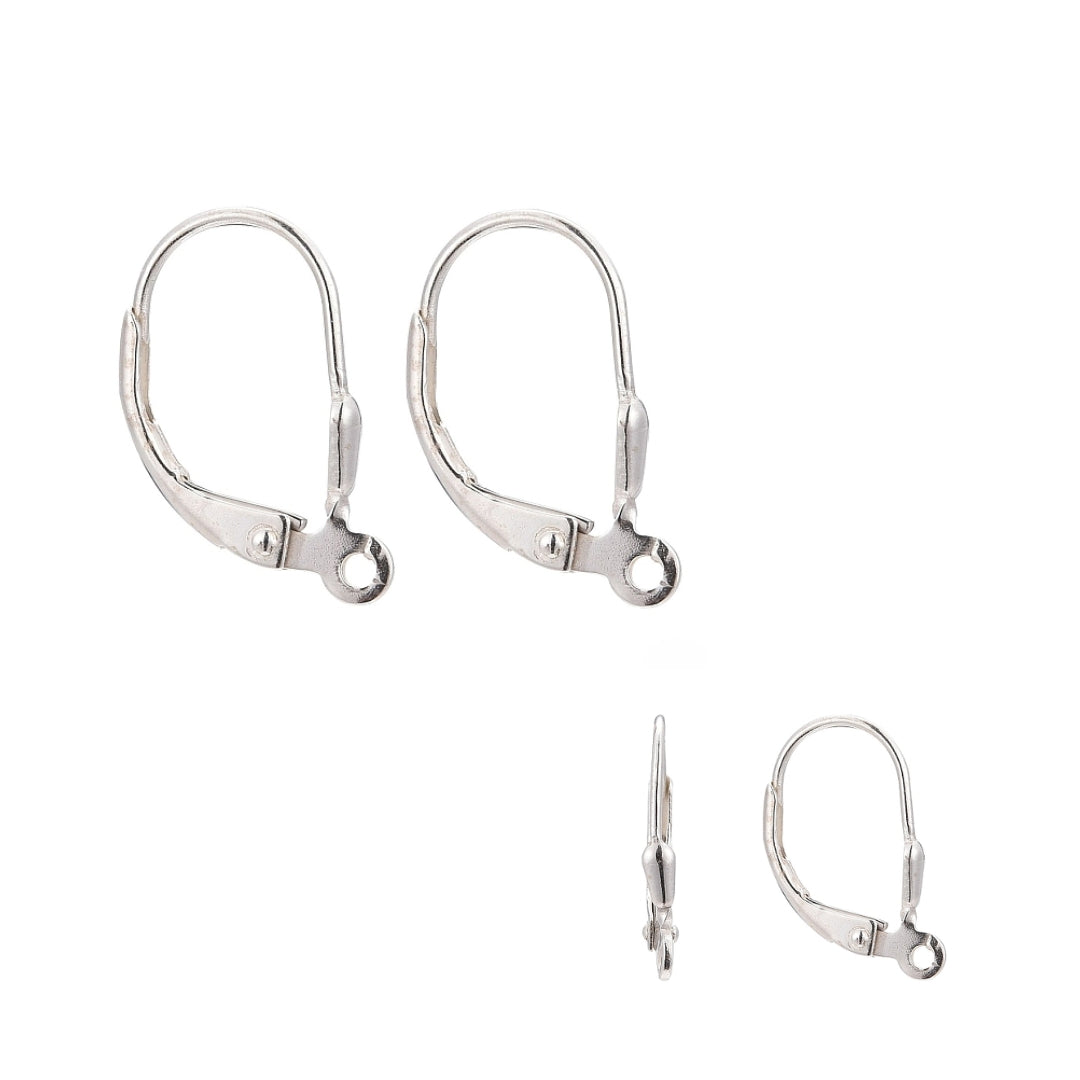 Support Boucles d'Oreilles Dormeuses Argent 925
