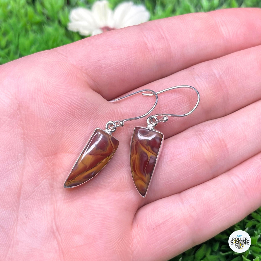 Boucles d&#39;oreilles Jaspe Noreena #2