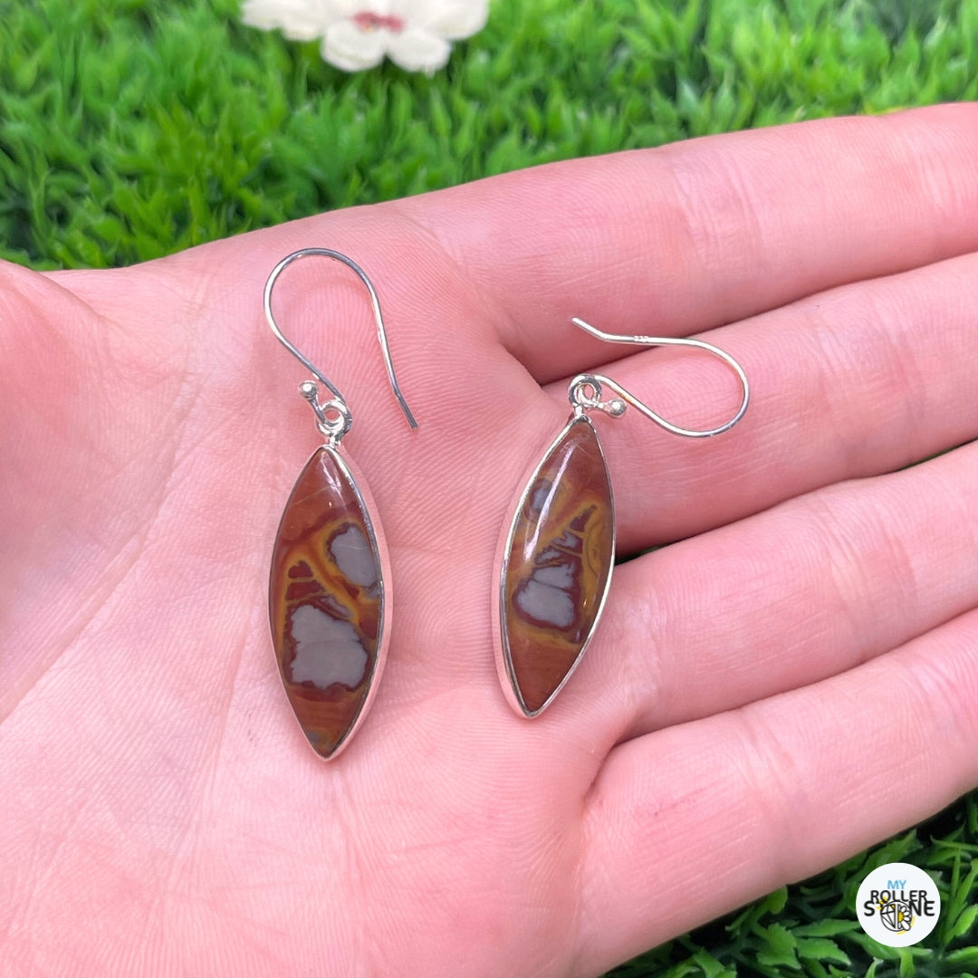 Boucles d'oreilles Jaspe Noreena #4