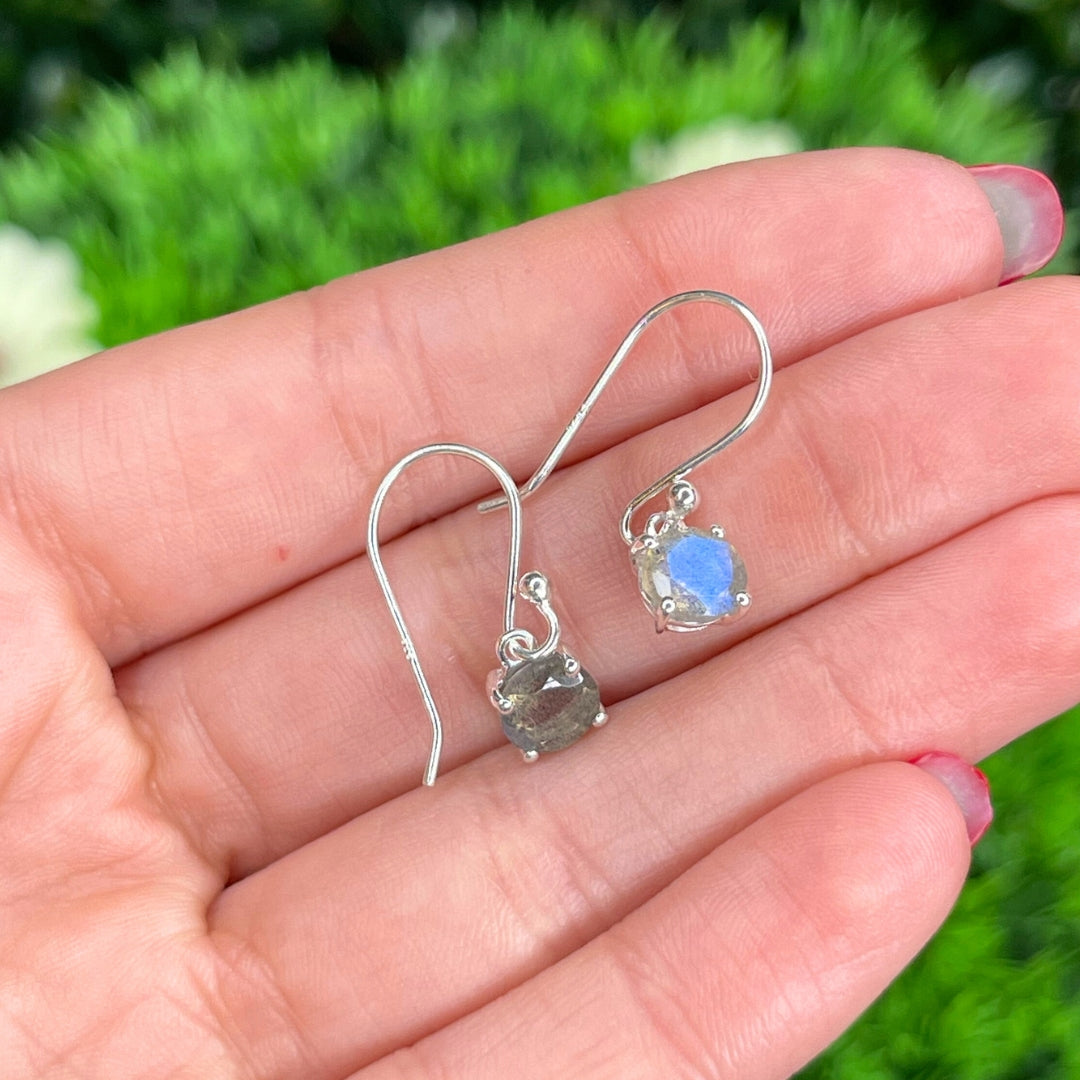Boucles d'Oreilles Labradorite #2