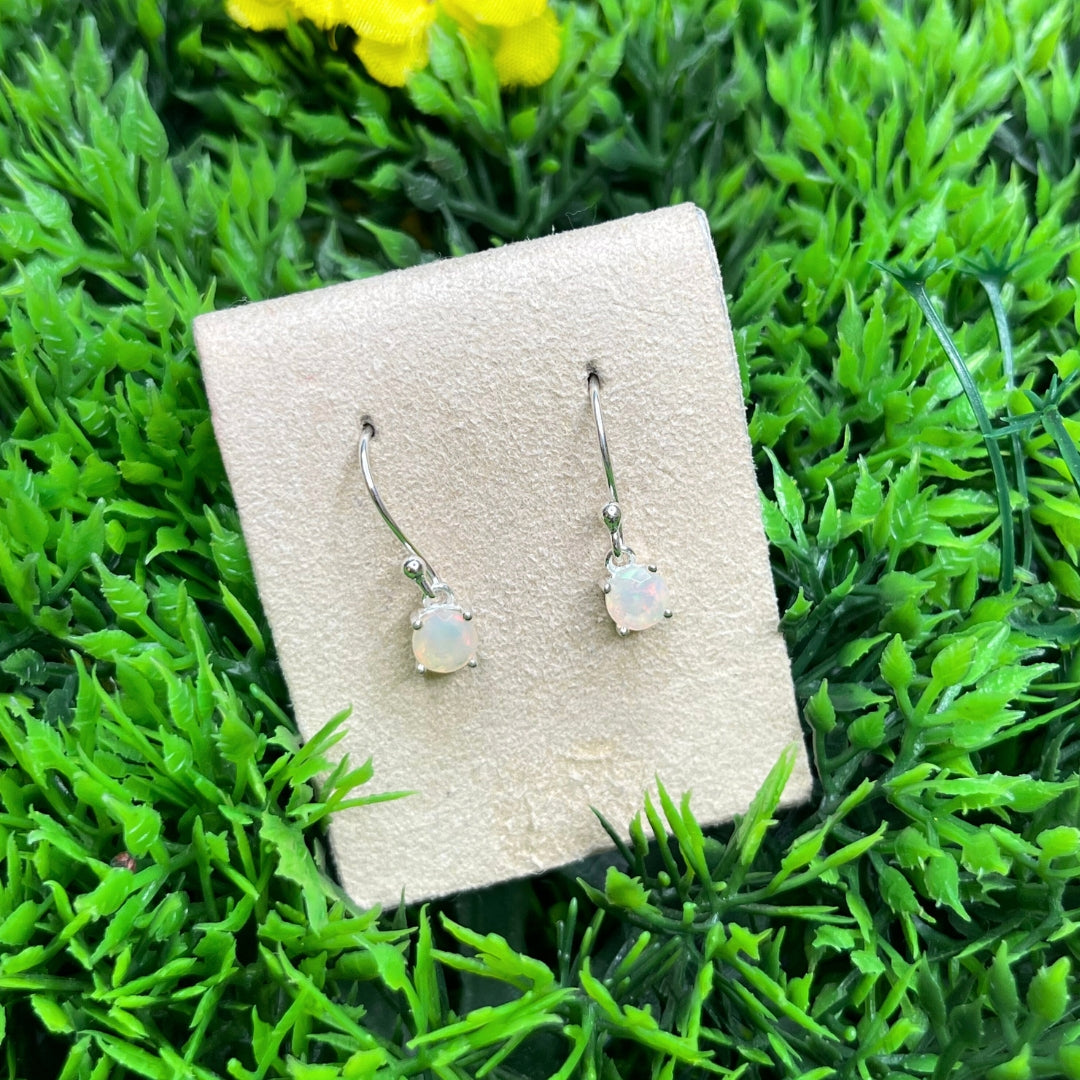 Boucles d'oreilles Opale Ethiopienne #5