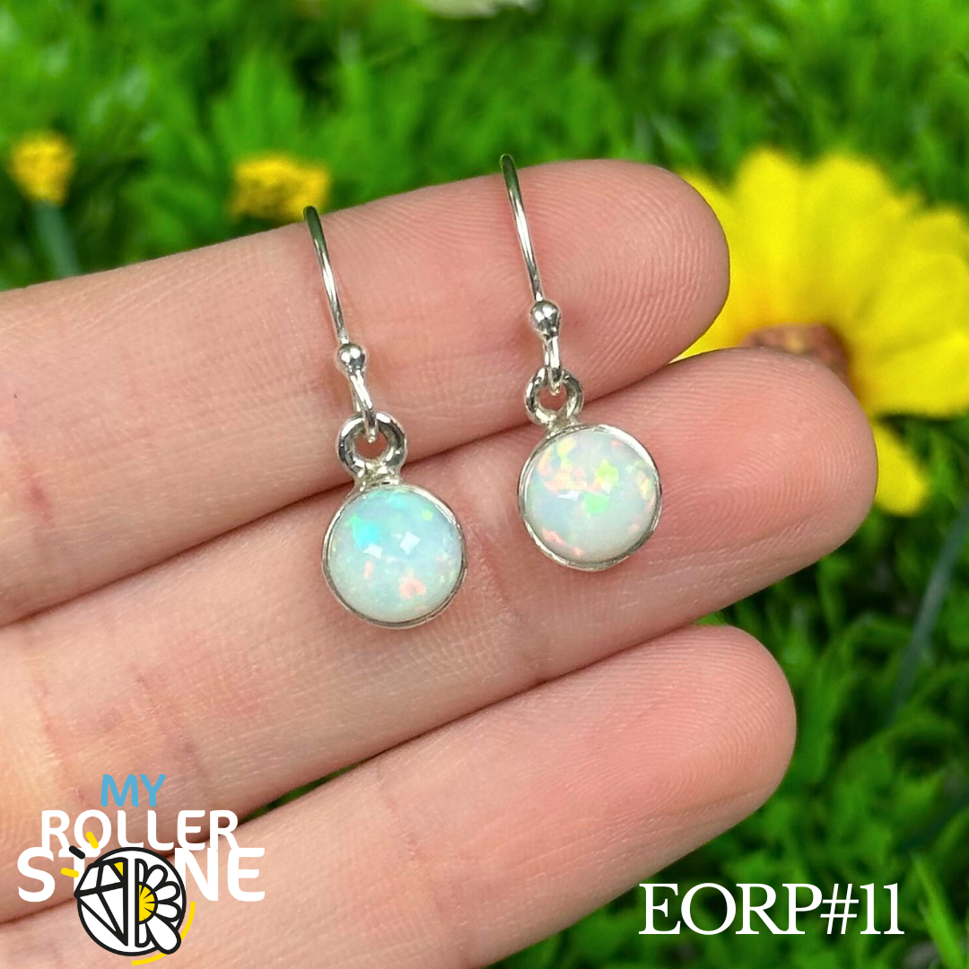 Boucles D'oreilles Opale Éthiopienne