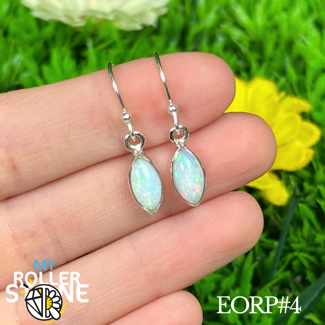 Boucles D'oreilles Opale Éthiopienne