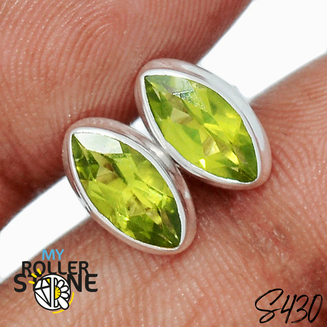 Boucles d’oreilles Péridot S430 - Boucles d’oreilles