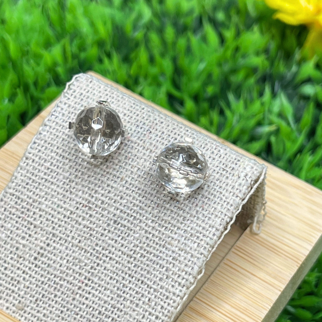 Boucles d'Oreilles Perle Pierre