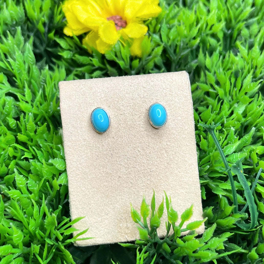 Boucles d'Oreilles Turquoise Kingman #3