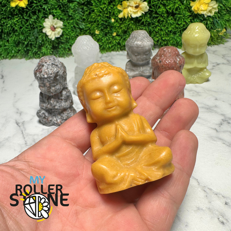 Bouddha Moyen - Pierres et fossiles
