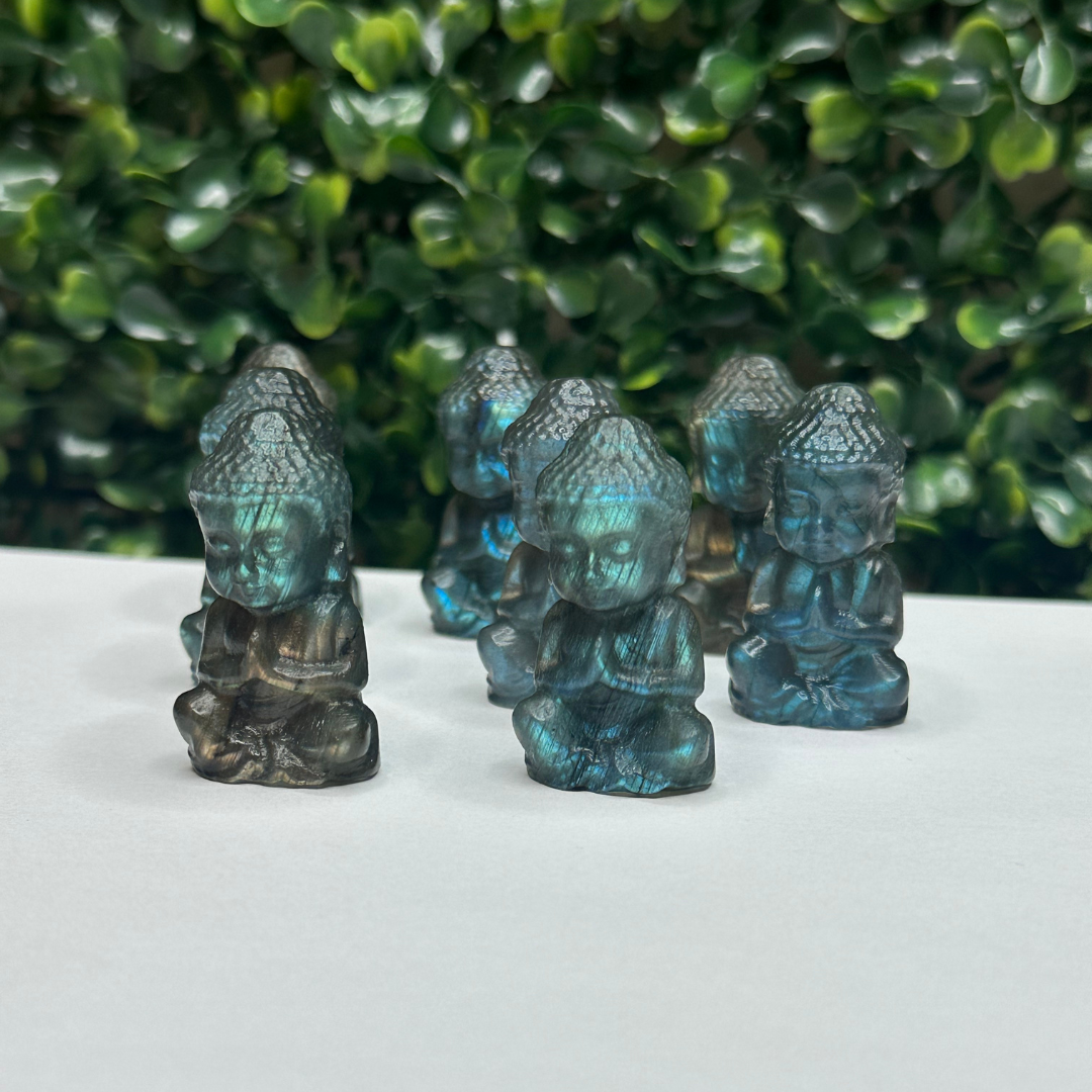 Bouddha en Labradorite