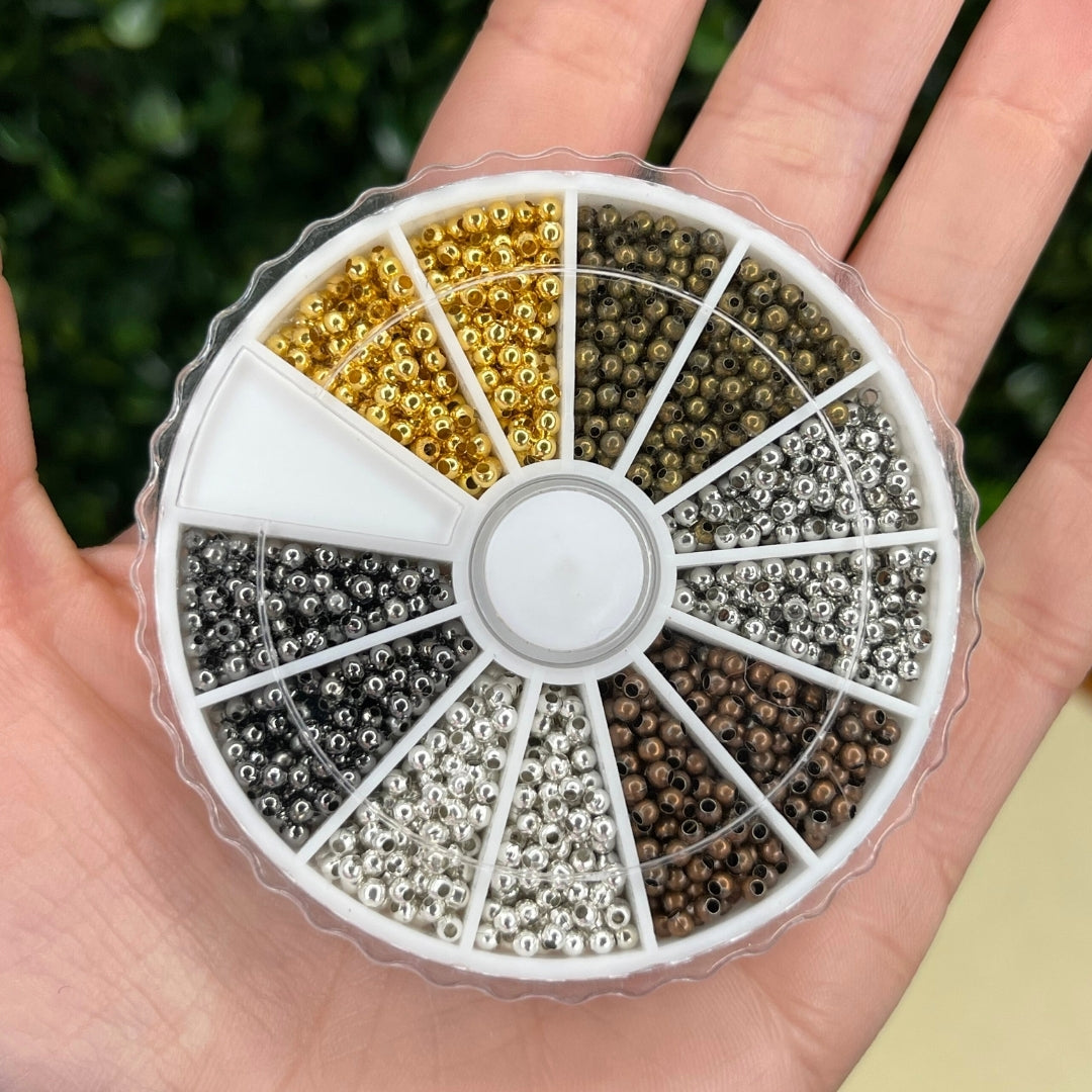 Box Perles d'Espacement 2 MM