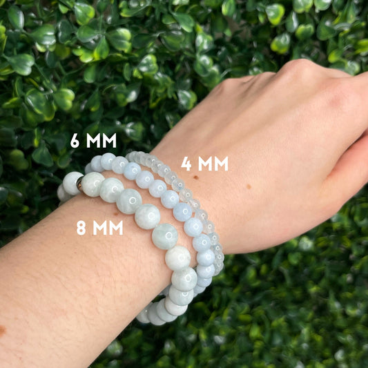 Bracelet en Aigue Marine Sur-Mesure