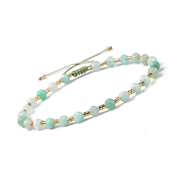 Bracelet Ajustable Chrysoprase