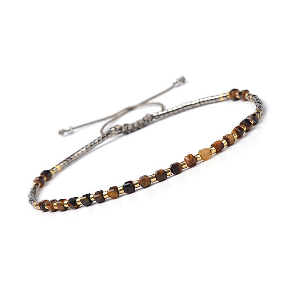 Bracelet Ajustable Oeil de Tigre