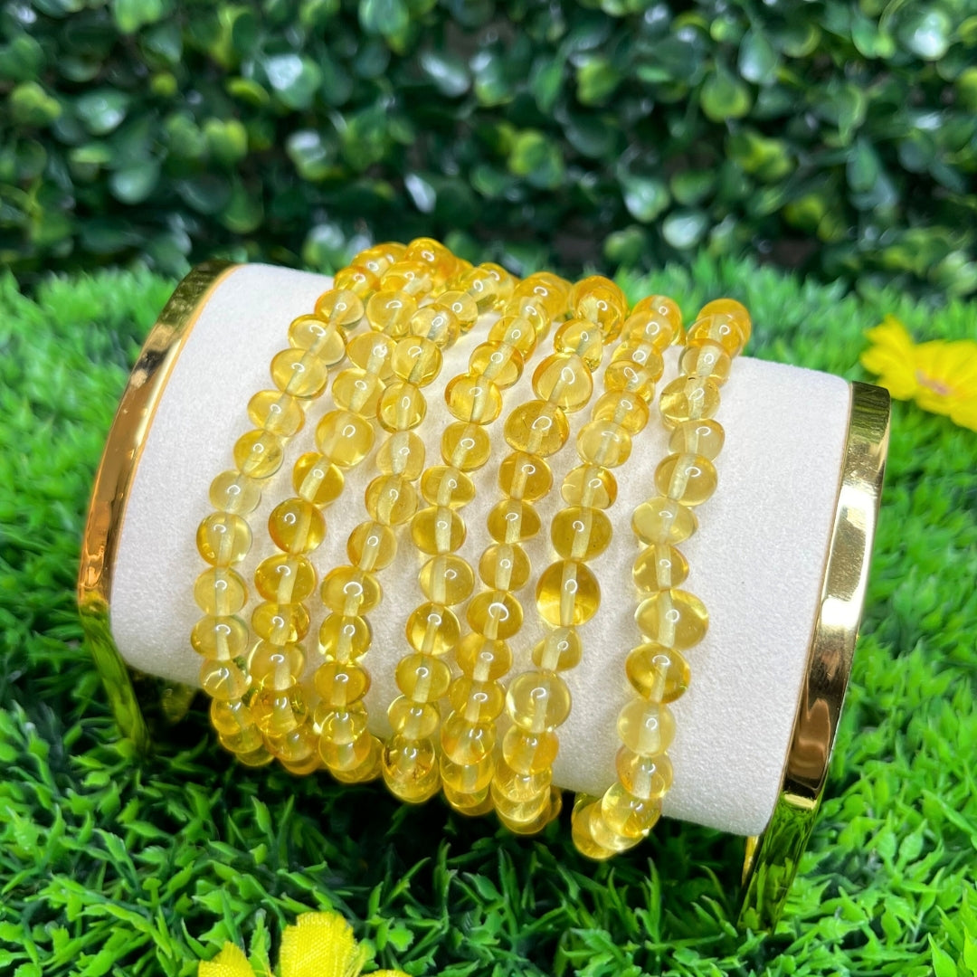 Perle Ambre Baroque Citron