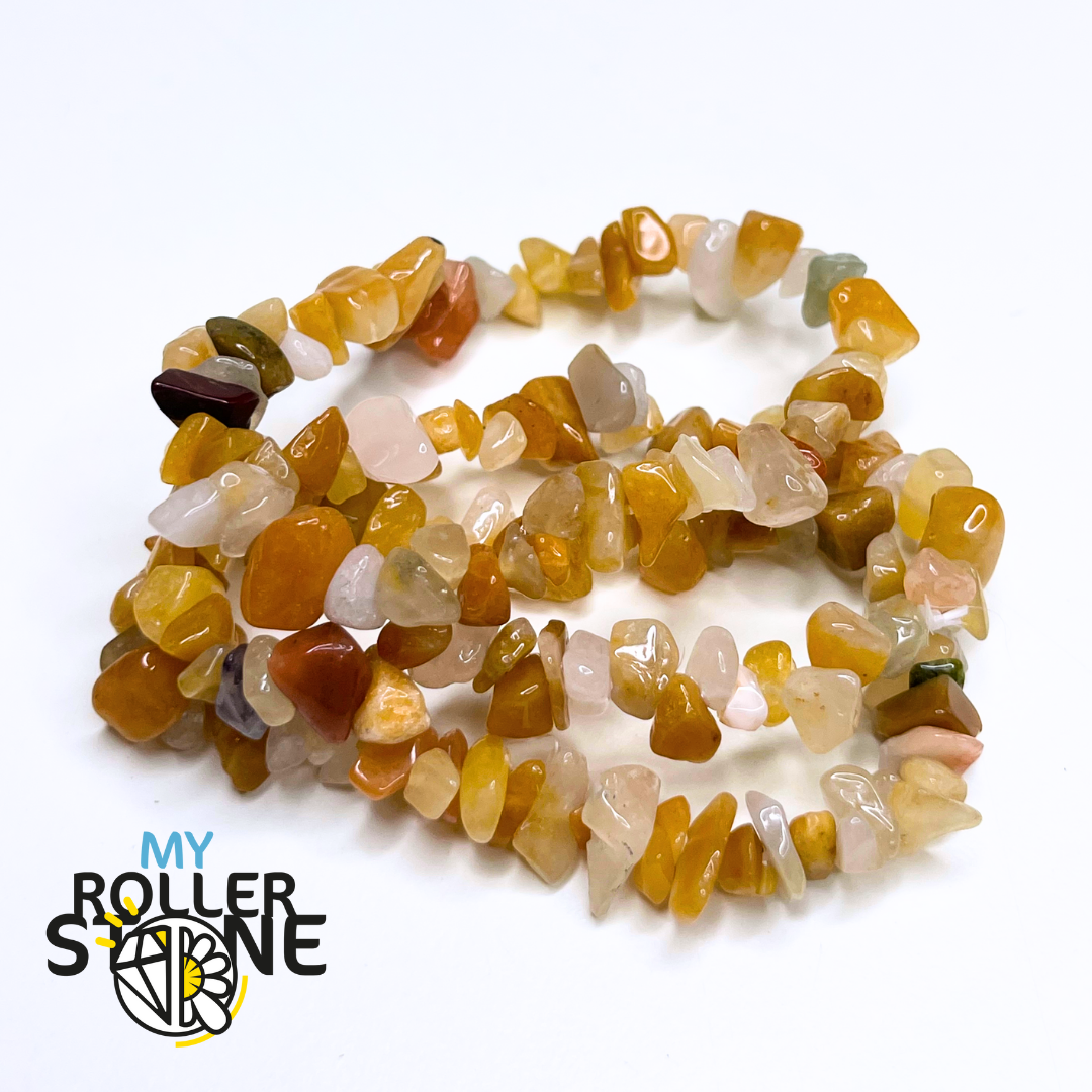 Bracelet Aventurine Jaune Chips - Perles