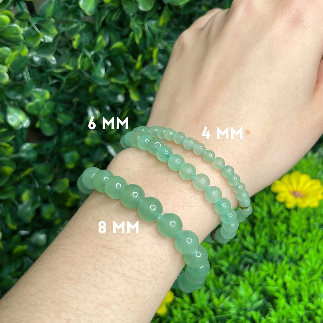Bracelet en Aventurine Verte Sur-Mesure