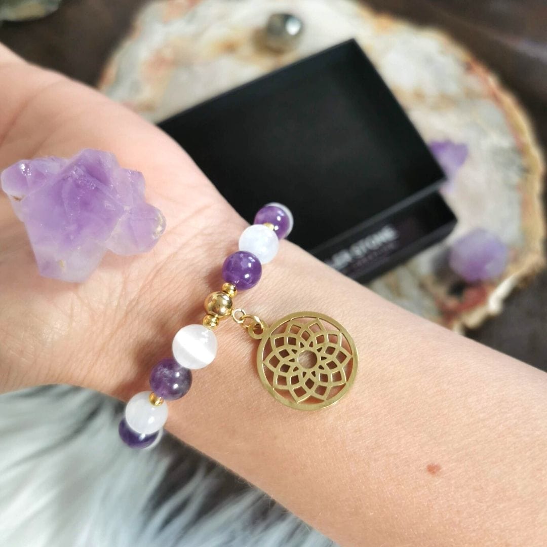 Bracelet chakra Couronne - Bracelets