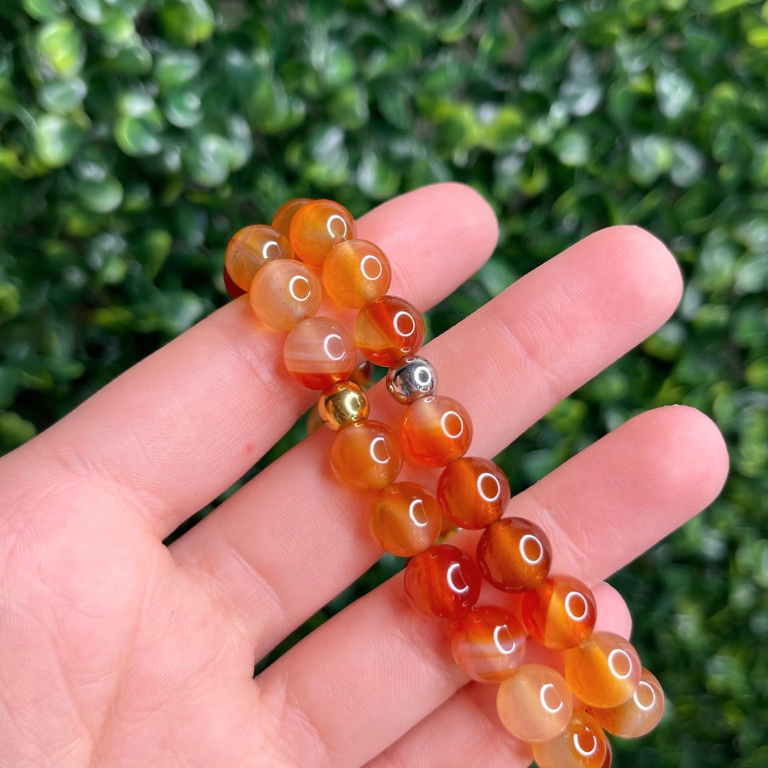 Bracelet Cornaline Sur-Mesure