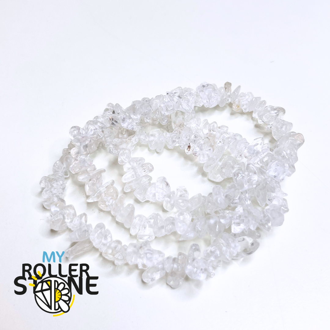 Bracelet Cristal de Roche Chips - Perles