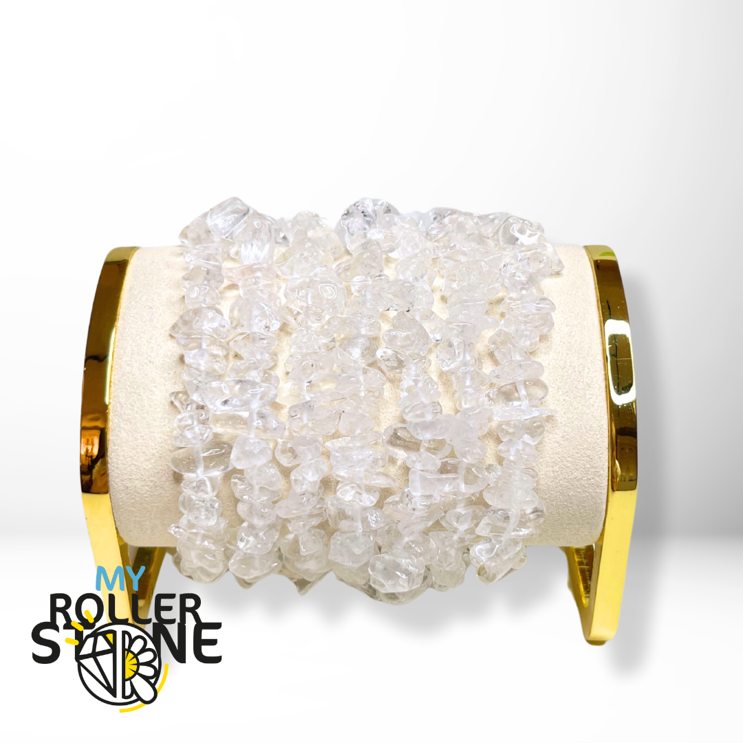Bracelet Cristal de Roche Chips - Perles