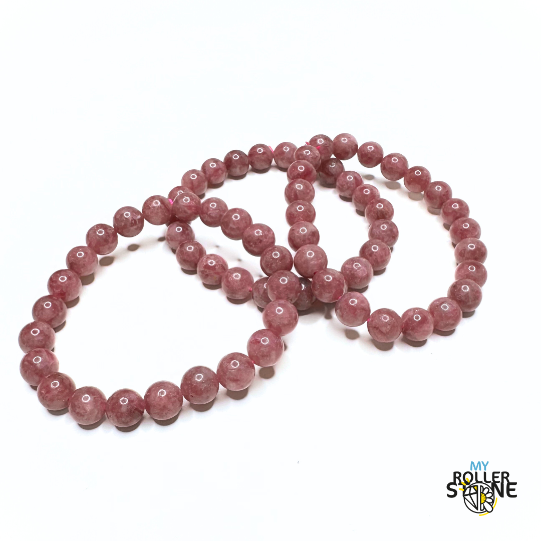 Bracelet en Tourmaline rose 3A - Bracelets