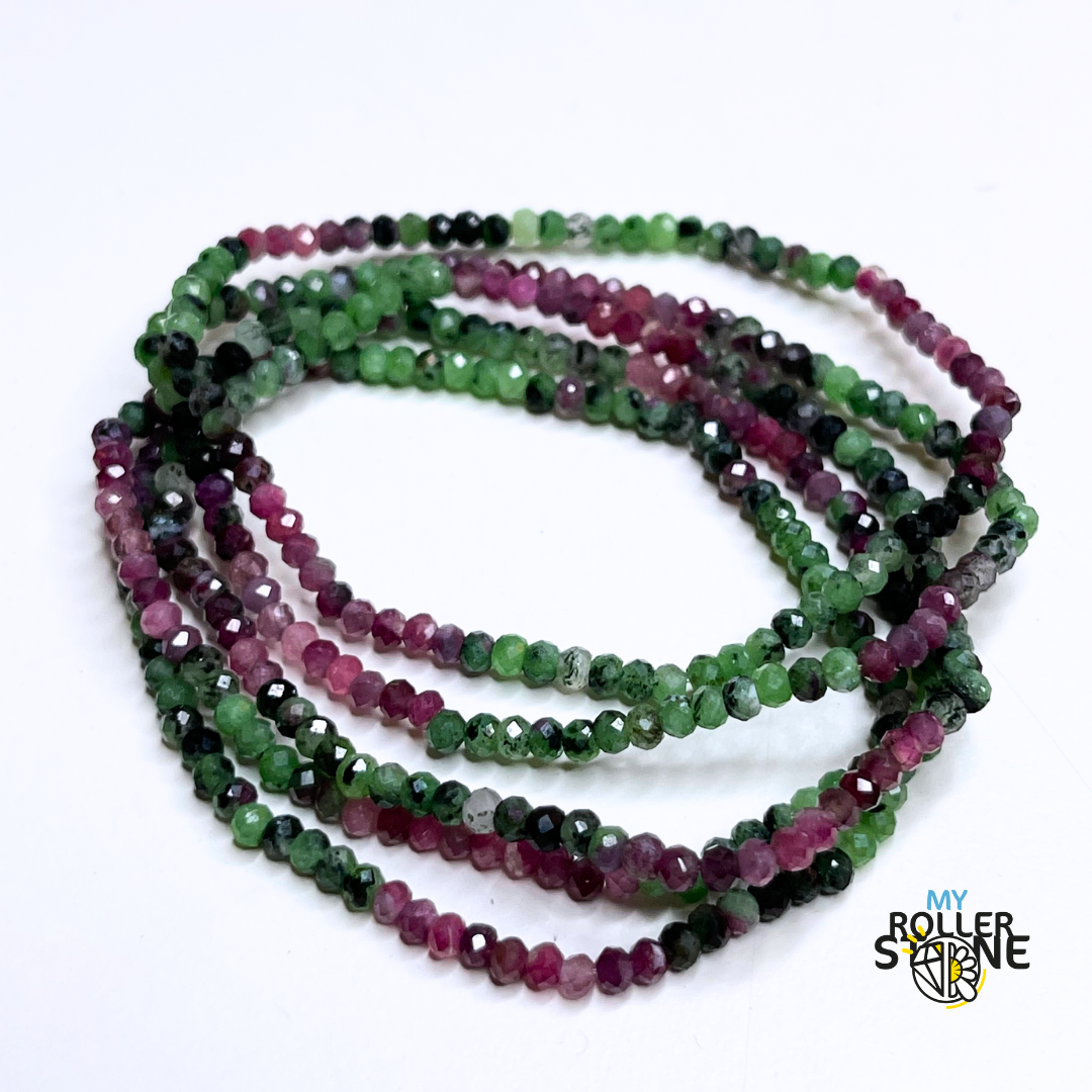 Bracelet Facetté Rubis Zoïsite - Bracelets