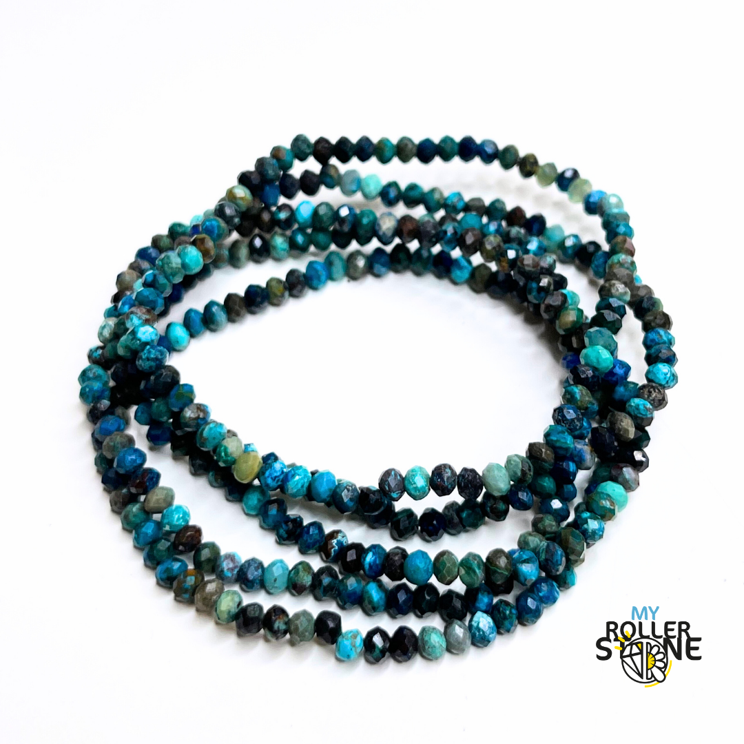 Bracelet Facettée Azurite - Bracelets