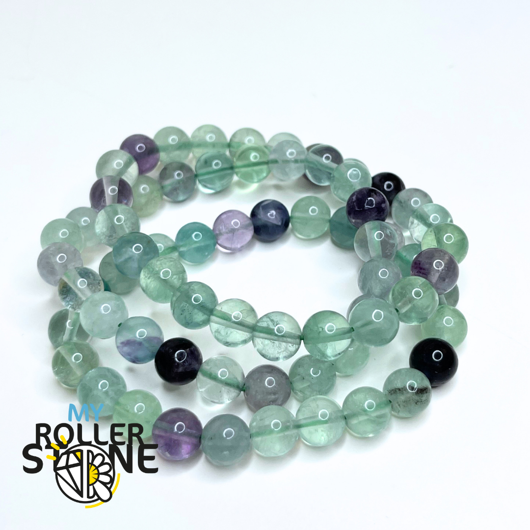 Bracelet Fluorite Multicolor 3A - Bracelets