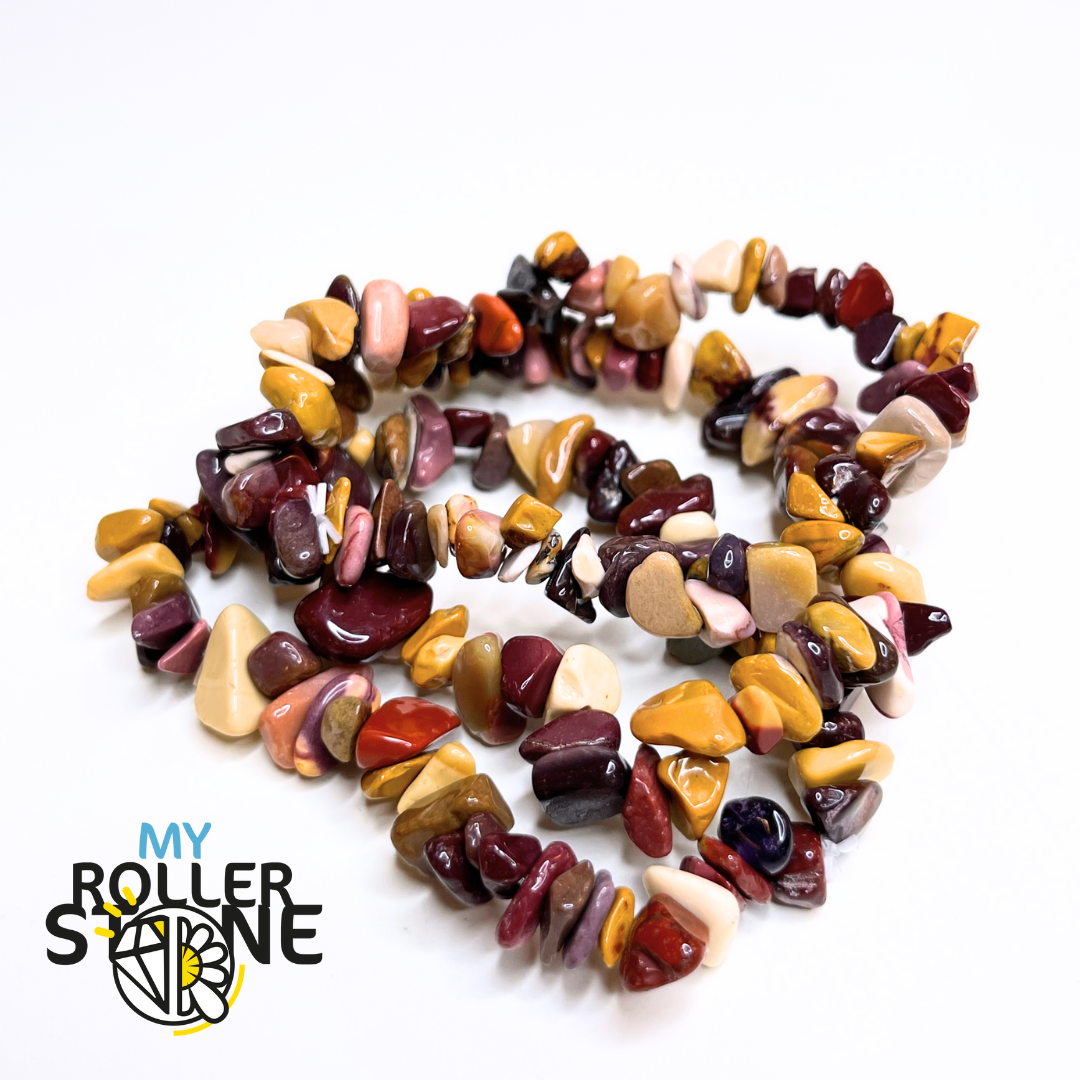Bracelet Mookaïte Chips - Perles