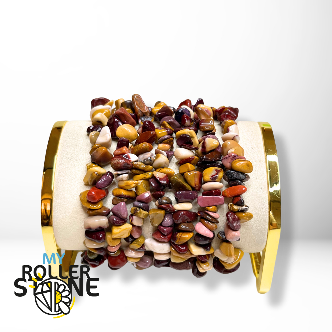 Bracelet Mookaïte Chips - Perles
