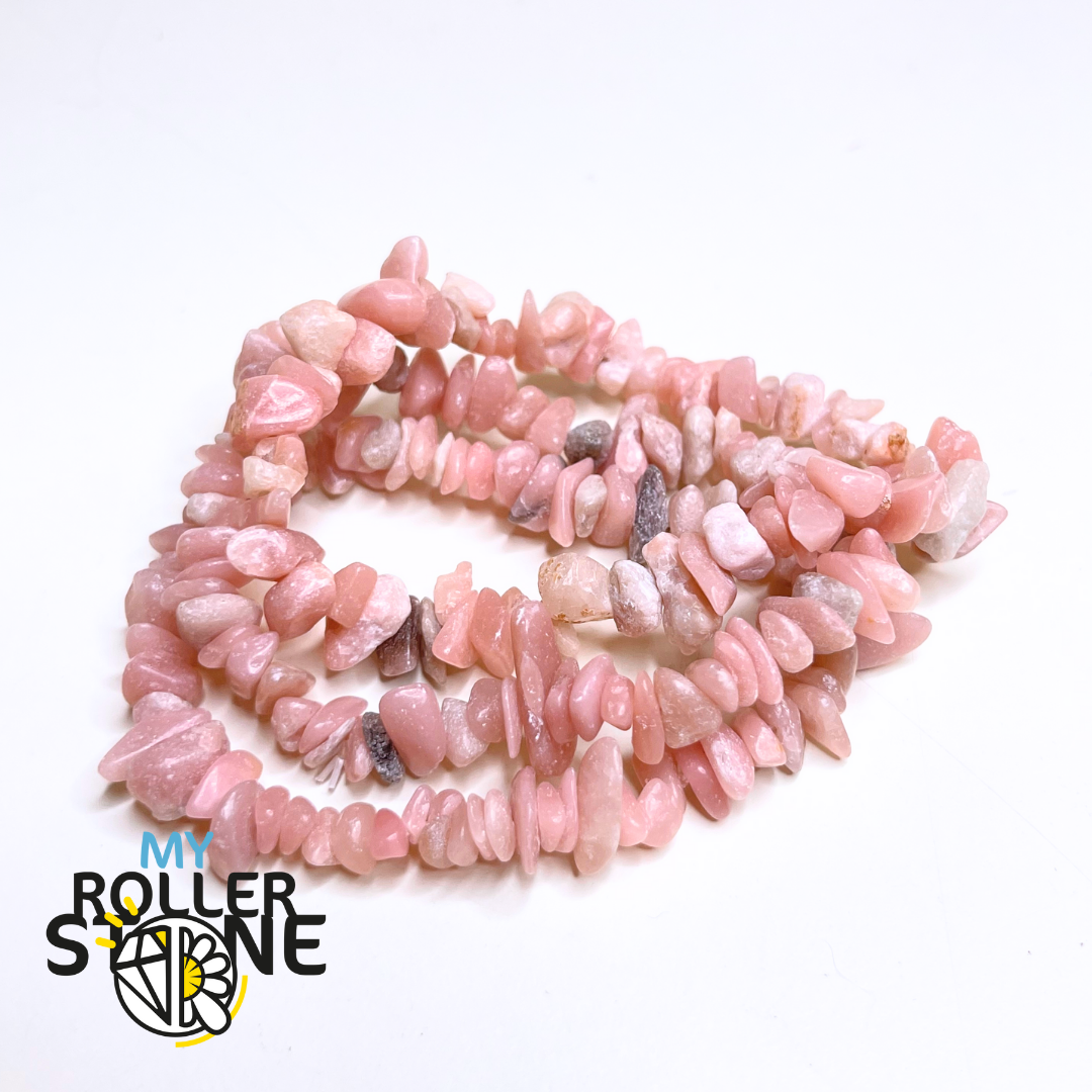 Bracelet Opale Rose Chips - Perles