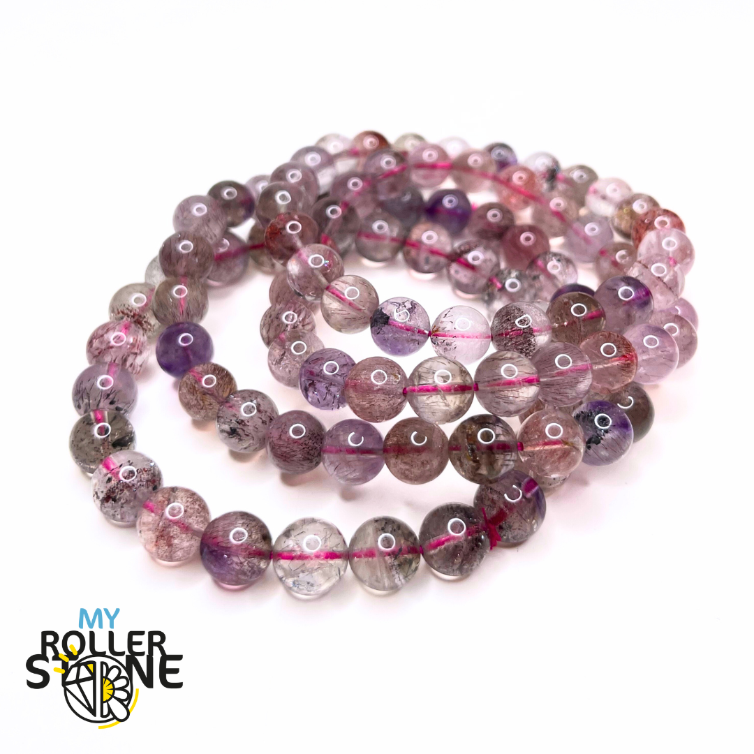 Bracelet Perle super-seven 5A - Perles