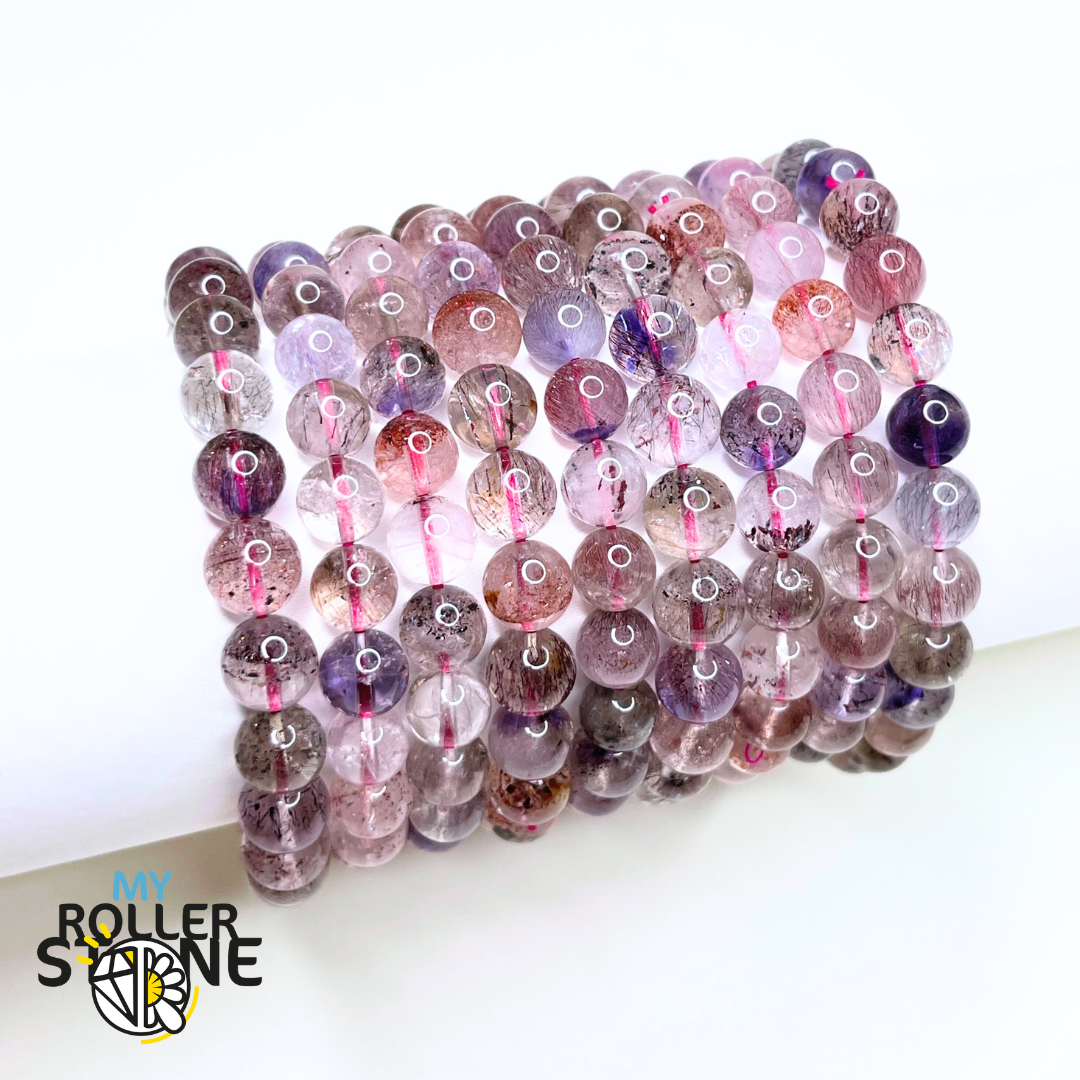 Bracelet Perle super-seven 5A - Perles