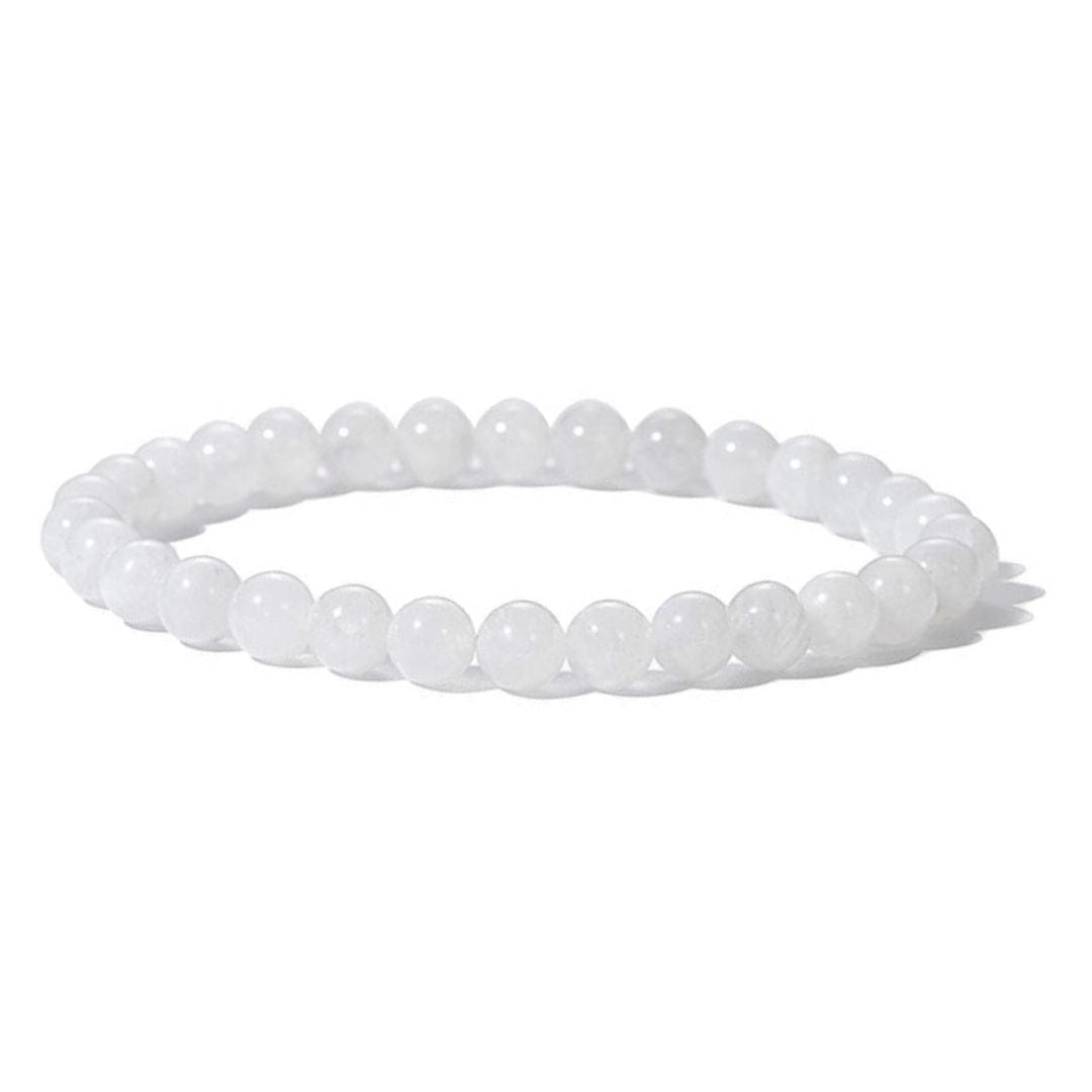 Bracelet Pierre de Lune blanche A - Vêtements et accessoires