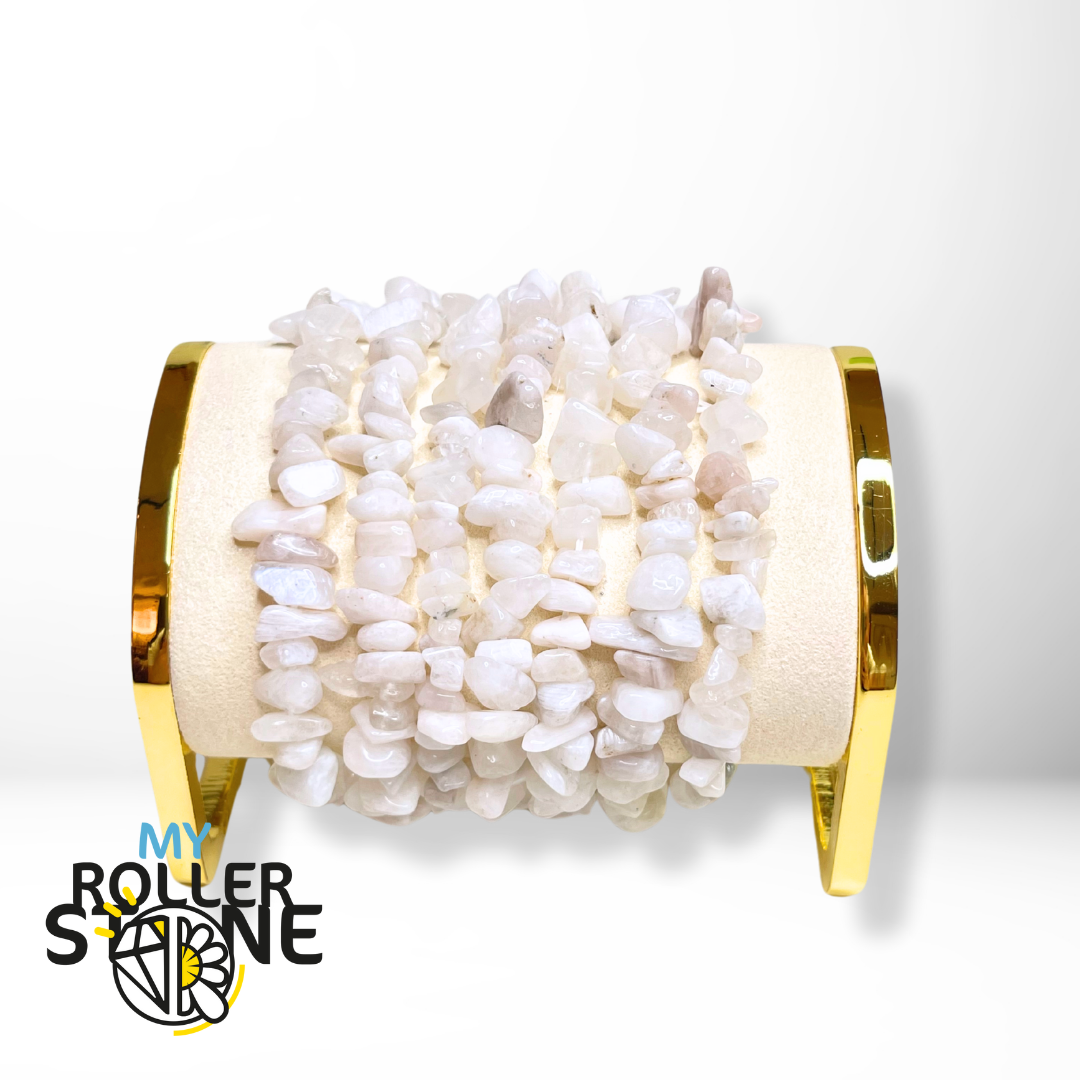 Bracelet Pierre de Lune Chips - Perles