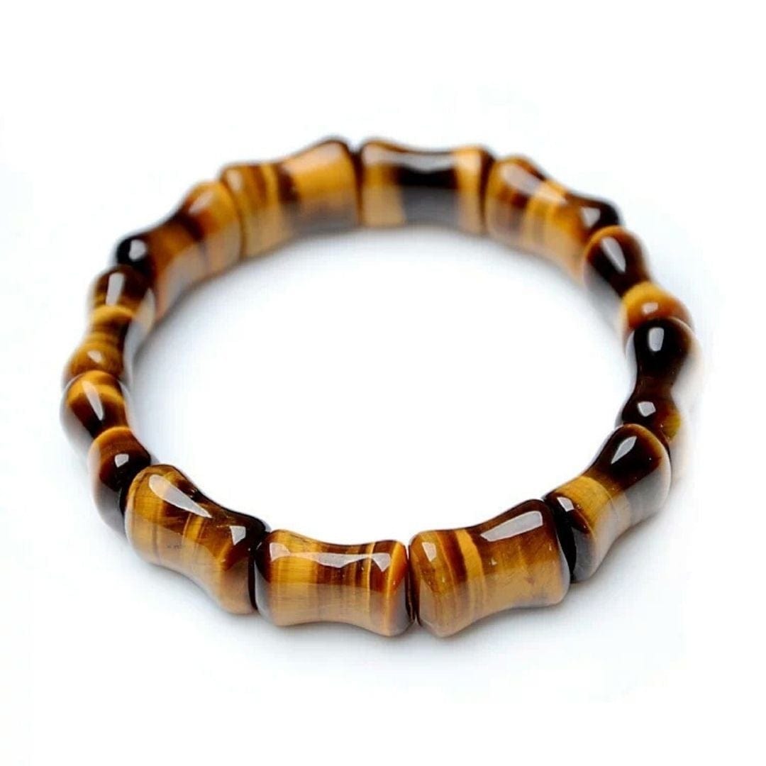 Bracelet pierre (Quartz rose Oeil de tigre Améthyste..) - Oeil de tigre - Bracelets