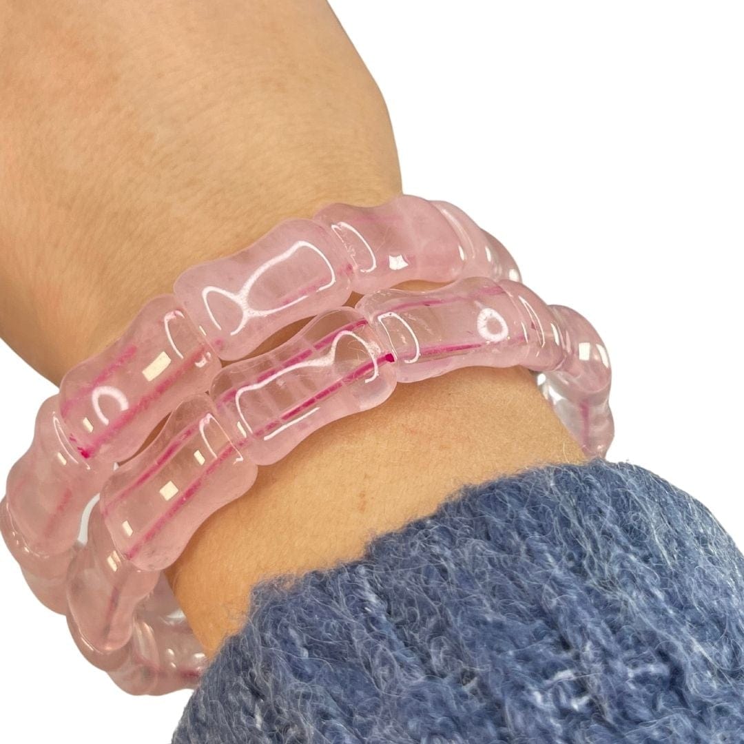 Bracelet pierre (Quartz rose Oeil de tigre Améthyste..) - Bracelets