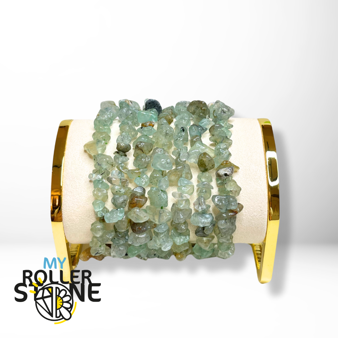 Bracelet Préhnite Chips - Perles