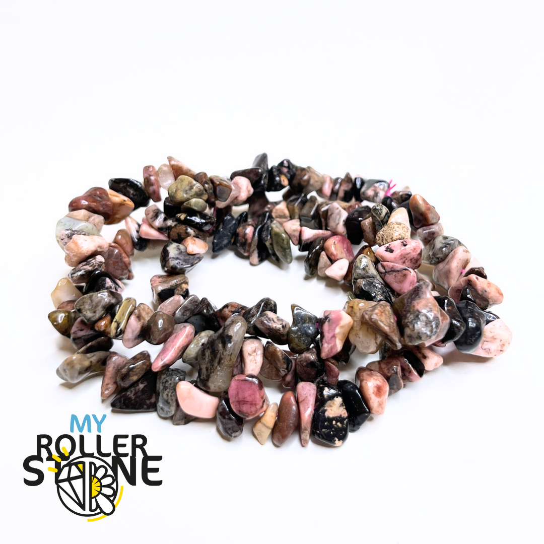 Bracelet Rhodonite Australienne Chips - Perles
