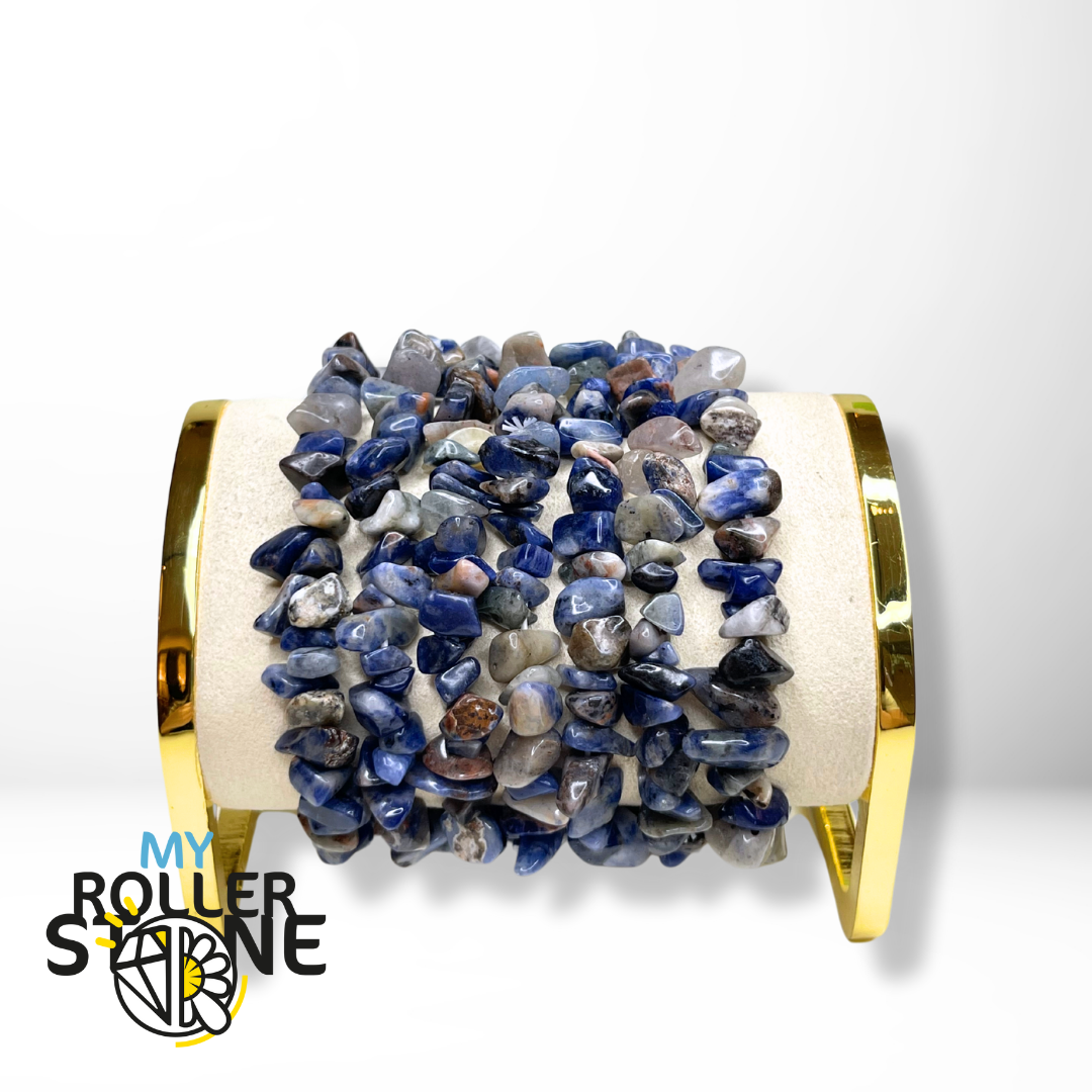Bracelet Sodalite Chips - Perles