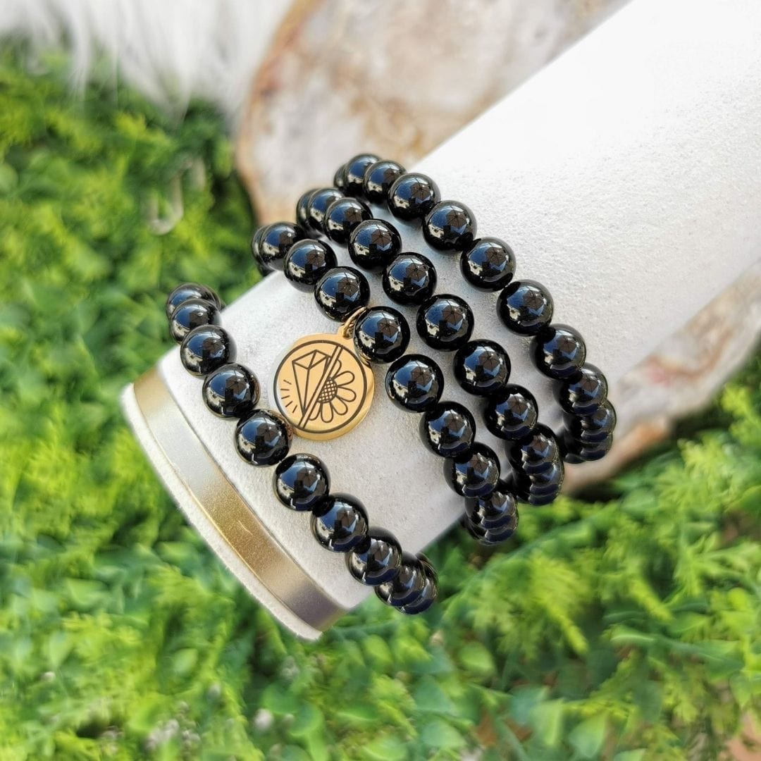Bracelet tourmaline noire