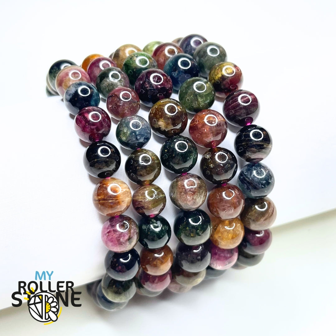 Bracelet Tourmaline Oeil de Chat 3A - Perles