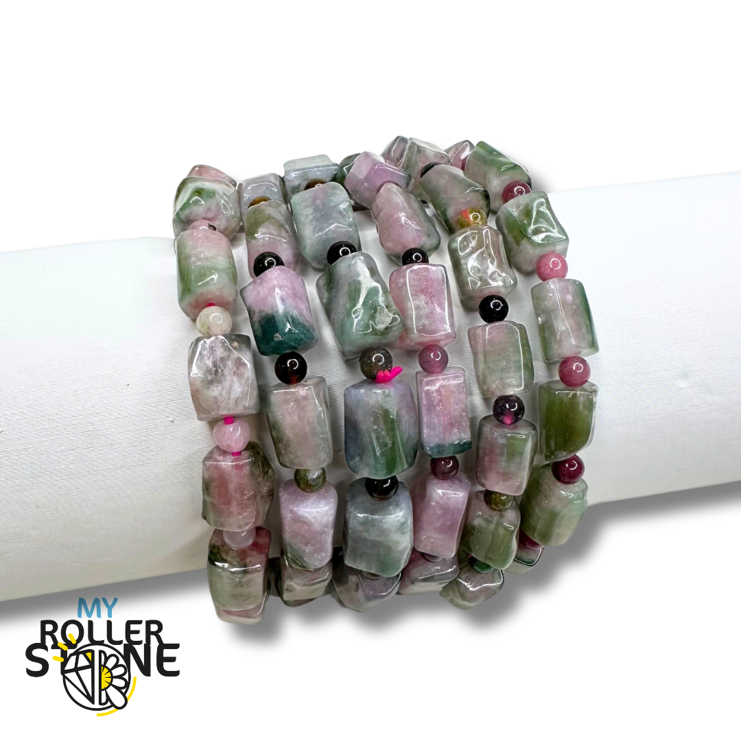 Bracelet Tourmaline Watermelon - Bracelets