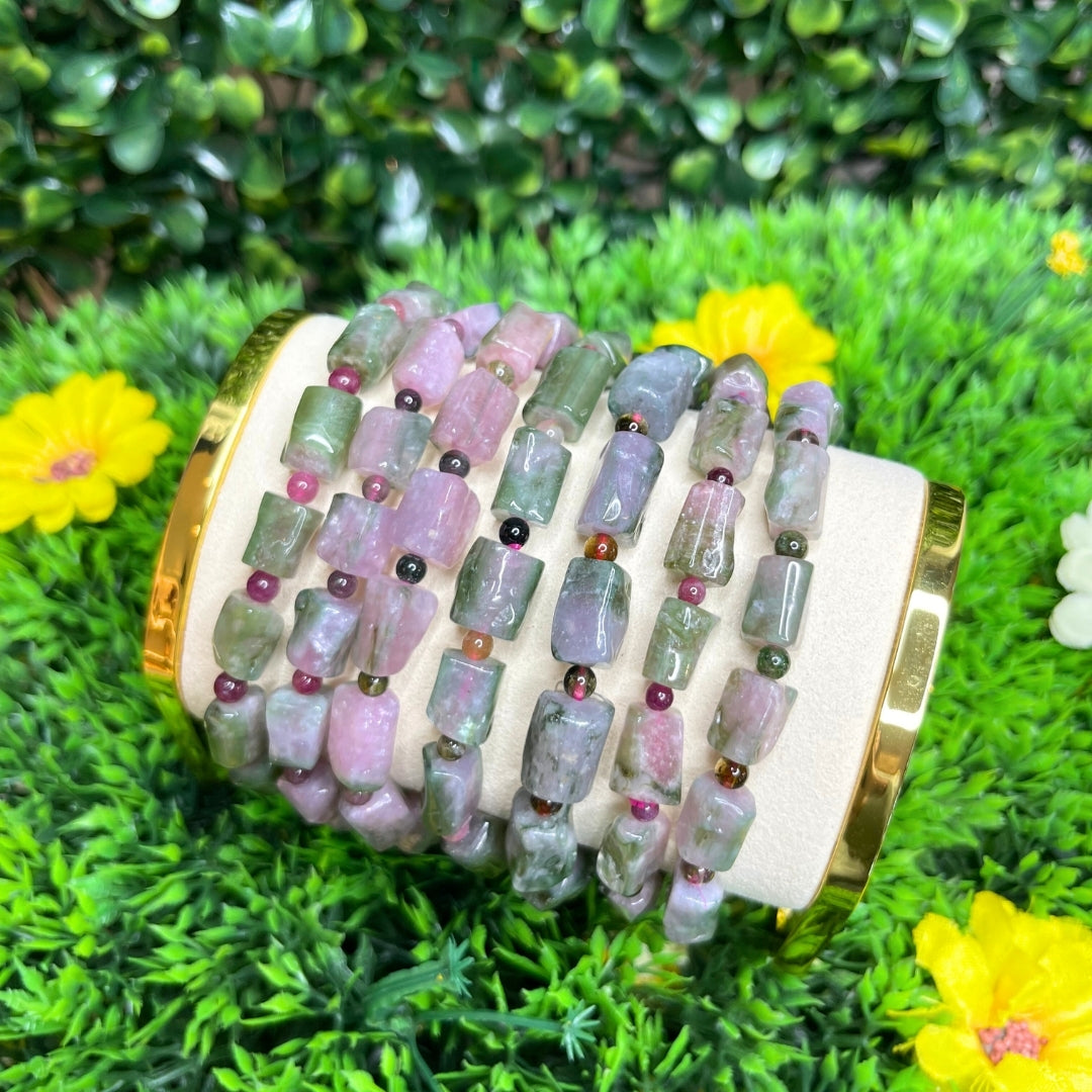 Bracelet Tourmaline Watermelon