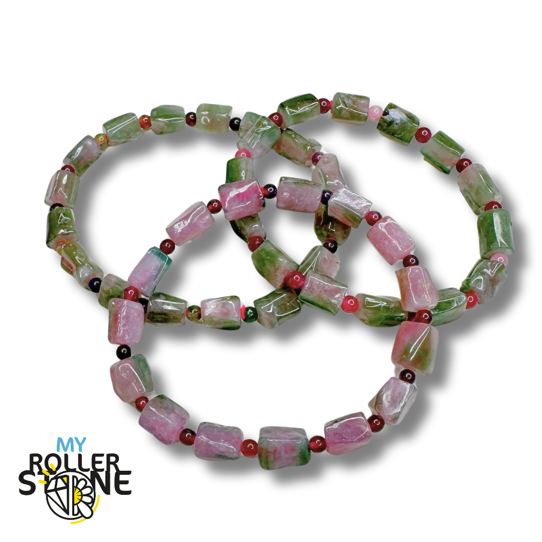 Bracelet Tourmaline Watermelon - Bracelets