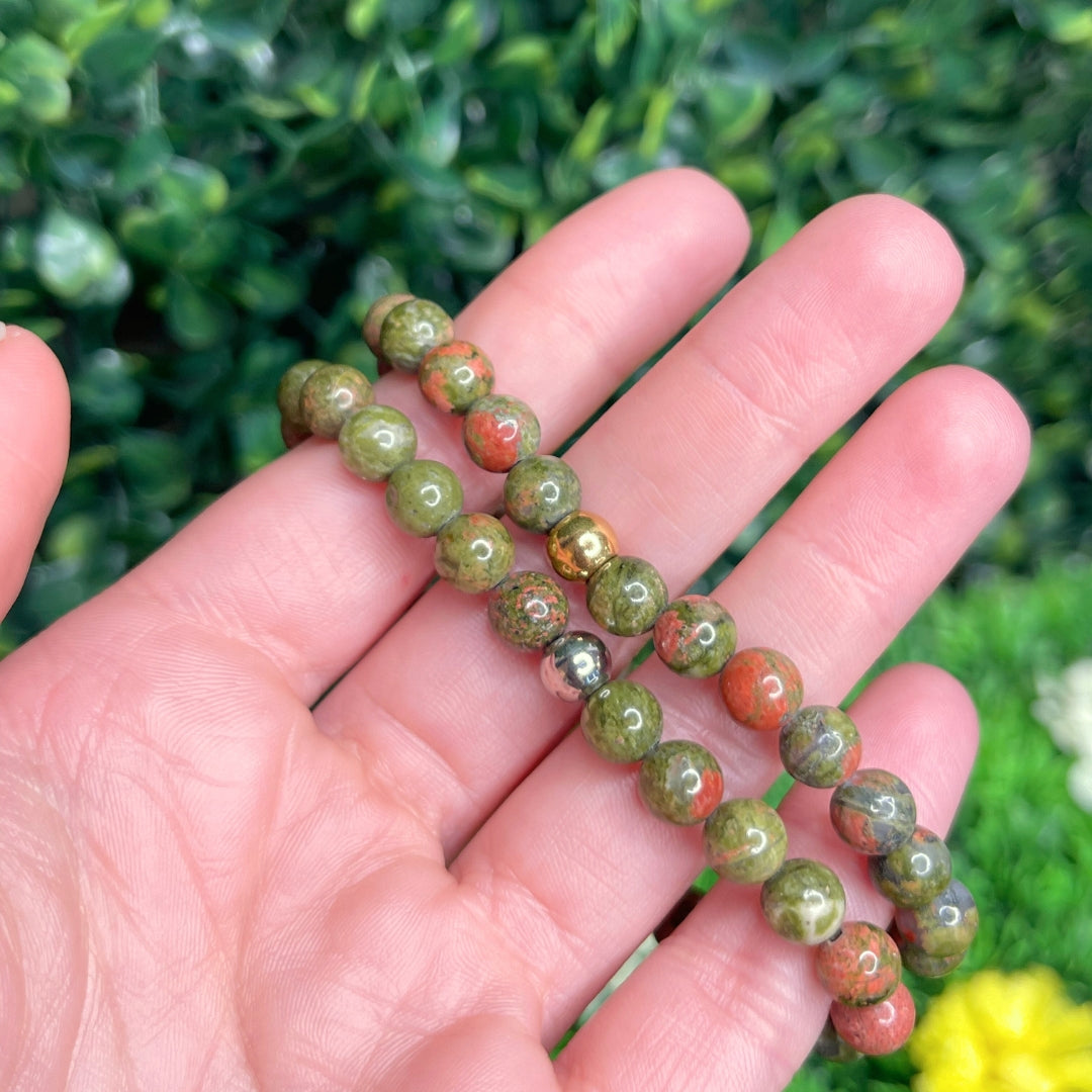 Bracelet Unakite 