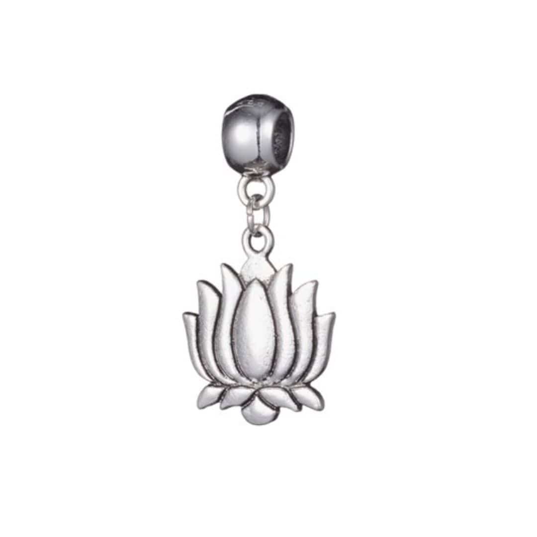 Breloque lotus - Breloques et pendentifs