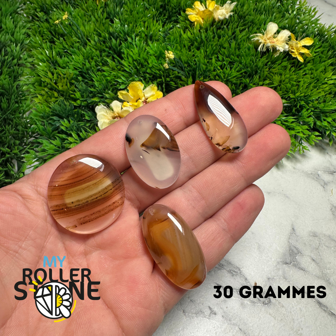 Cabochon Agate Montana forme libre